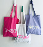 Bubble Personalised Tote Bag