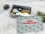 Personalised Candy Cane Christmas Tin