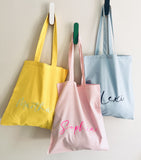 Cursive Personalised Tote Bag