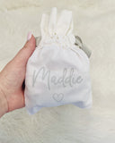 Cotton Ribbon Drawstring Storage Bag