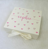 Hearts Personalised Gift Box