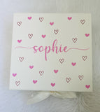 Hearts Personalised Gift Box