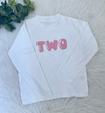 Bold Long Sleeve Birthday T-Shirt