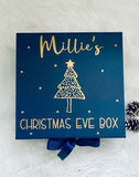Navy Blue Personalised Christmas Eve Box