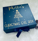 Navy Blue Personalised Christmas Eve Box