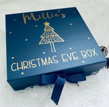 Navy Blue Personalised Christmas Eve Box