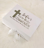 Personalised First Holy Communion Keepsake Gift Box