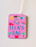 Personalised Kids Luggage Tag