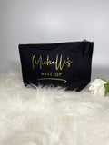 Modern Personalised Make Up Bag