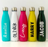 Personalised Cola Style Water Bottle