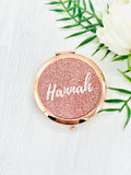 Rose Gold Compact Mirror