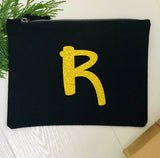 Zipped Bag with Sparkly Personalisation - SMALL BAG