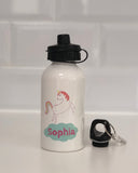 Unicorn Personalised Lunch Bag and Water Bottle Set