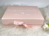 Welcome to the World Baby Pink Gift Box