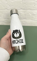 Cute Bear Bowling Water Bottle
