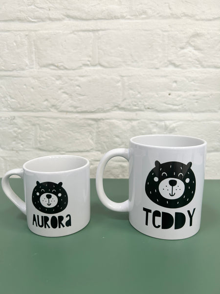 Personalised Bear Mug