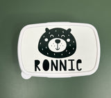 Cute Bear Personalised Lunch box