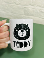 Personalised Bear Mug