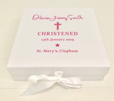 Personalised Baptism/Christening Keepsake Box