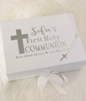 Personalised First Holy Communion Keepsake Gift Box