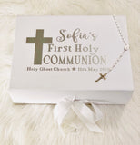Personalised First Holy Communion Keepsake Gift Box