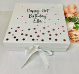 Confetti Birthday Personalised Gift Box