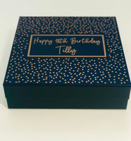 Confetti Personalised Birthday Box 18th,21st,30th, 40th Birthday