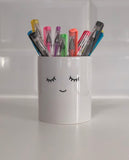 Cute Face Pencil Pot