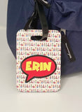 Superhero Personalised Luggage Tag