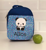 Panda Personalised Lunch Bag and Water Bottle Set