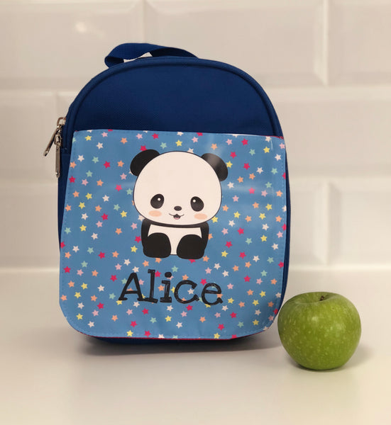 Personalised Panda Lunch Bag