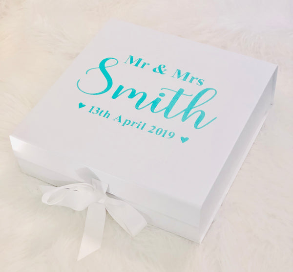 Personalised Wedding Keepsake or Gift Box